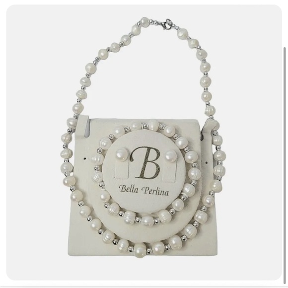 Bella Perlina Fresh Water Pearl Set - Picture 3 of 5
